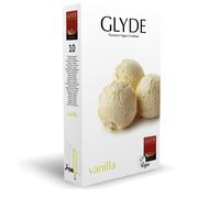 Glyde Ultra Vanilla Flavour Vegan Condoms 10 Pack