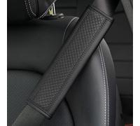 GLYGLY 2 PCS Car Seat Belt Pad Cover for Audi SQ5 2014-2017, Soft Seatbelt Covers Seat Belt Strap Shoulder Protector Comfort and Safety Padding,A/Black