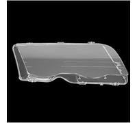 GLYGLY Car Headlight Cover for BMW 3 Series E46 1998-2001, Front Headlight Cover Headlamp Lamp Shell Transparent Lampshade Car Headlight Lens Cover,Right