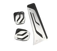 GLYGLY Car Pedal Cover for BMW E90 3 Series 2005-2012, Anti-Slip No Drilling Accelerator And Brake Foot Pedals Footrest Modified Gas Brake Pad Clutch,3pcs Mt