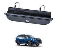 GLYGLY Car Trunk Cargo Cover for Subaru Forester Manual Tailgate 2013-2018, Rear Boot Cover Curtain Shield Privacy Panel Roller Blind Shelves Protective Accessories,Leather material