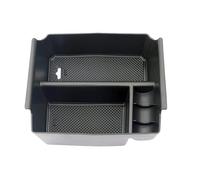GLYGLY Centre Console Armrest Organiser for Jeep Wrangler JK 2011-2017, ABS Central Armrest Storage Box Holder Organizer Container Tray Accessories