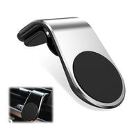 GLYGLY Magnetic Phone Car Mount for Porsche Cayman (981), Air Vent Phone Mount for Car Mobile Phone Mount Hook 360 Rotating Air Vent Cradle,Silver