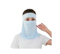 GLYLFQZJ Sun Protection Face Mask 1Pcs Outdoor Sunscreen Golf Sun Proof Ice Silk Bib Men Women Collar Fishing Riding Uv Protect Neckline Mask Summer-Bu