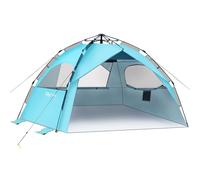 Glymnis Pop Up Beach Tent Large for 4-6 Person, Instant Pop Up Automatic Beach Tent UV Protection Sun Shelter Easy Setup for Family Picnic