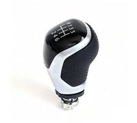 Glymzo Car Gear Shift Knob for A4 B6 B7 B8 A6 A3 12mm 5 6 for Speed Car Shift Gear Knob Lever(Silver 6 A)