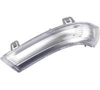 Glymzo Mirror Indicator Light Side Mirror Indicator Light For Skoda for Superb 2002 2003 2004 2005 2006 2007 2008(White,Left)
