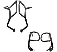 Glymzoi Crash Bar Protector For Engine Guards For BMW For F800GS For F700GS For F650GS Motorcycle Bumper Guard Crash Bars Protector Highway Bar(1 Set BLACK)