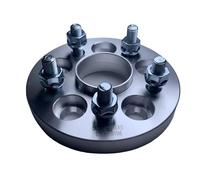 Glymzoi Wheel spacers 2pcs 25mm Wheel Adapter PCD 5x100 To 5x114.3 Hubcentric 57.1-73.1mm Lug Studs M12x1.5