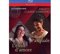 GLYNDEBOURNE: DONIZETTI CLASSIC COMEDIES - L'ELISIR D'AMORE/DON PASQUALE NEW REG