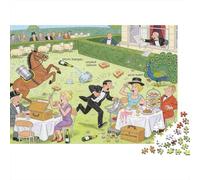 Glyndebourne Opera Interval Stampede Wooden Jigsaw Puzzle Waterproof 1000 Piece Puzzles for Adults Impossible Educational Games