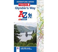 Glyndwr's Way Adventure Atlas (A-Z Adventure series): with Ordnance Survey mapping