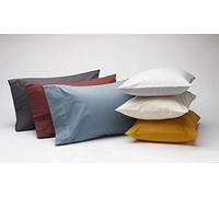 ||GM || 100% EGYPTIAN COTTON PAIR OF PILLOWCASES 200 THREAD COUNT ( 50 X 75 ) CM (Orange)