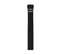 GM | 12 Pro-Lite Cricket Bat Grips | Premium Rubber | Suitable for Virtually All Bats | Full Size - 12 Inches | Can Be Cut Down For Shorter Handles | 12 Pack | Black/Silver | Gunn & Moore