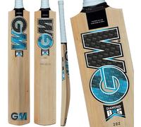 GM | Ben Stokes Diamond 202 BS55 Kashmir Willow Cricket Bat | ToeTek and Halo Grip | Harrow Size Suitable for Players 163-168cm / 5' 4" - 5' 6" | Gunn & Moore