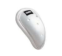 Gunn & Moore Cricket Abdominal Guard Anatomically Shaped – Padded Hard Cup, White Youth