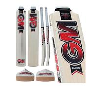 GM | Cricket Bat | Radon | Prime English Willow | DXM, ToeTek, Grained DuraCover | Size 2 Suitable for Players 129-137cm / 4' 3" - 4' 6" | Gunn & Moore