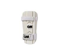 GM | Cricket | Forearm Guard | Original | Towelling Backed Comfort Foam Dual Layered High-Density Foam | Soft Elasticated Straps | White | Adult Ambidextrous | Gunn & Moore