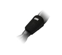 Gunn & Moore GM Cricket | Protective Wrist Guard | Professional Protection | High Impact Outer Shell with Shock Absorbing Foam | Pre-Curved Shape | Towelling Sweatband | Black | Adult Ambidextrous