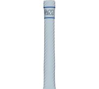 GM Fuze Maxi Cricket Bat Grip | Premium Rubber | Suitable for Virtually All Bats | Full Size - 12 Inches | Can Be Cut Down For Shorter Handles | 1 Grip | White Blue & Black | Gunn & Moore