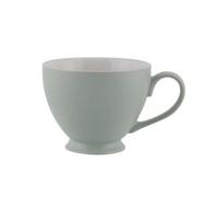 GM Garden & Home Set Of 6 Teacups - Stoneware - L15 X W11 X H9 Cm - Leaf Greeen