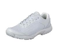GM Gunn & Moore Rubber Sole All Rounder Cricket Shoes, Optimal Grip and Lightweight Feel, For Bowlers and Batsmen, Arch Support, White, Size 10 UK, 44.5 EU