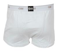 Gunn & Moore Boys Standard Boxer Briefs, White, S EU
