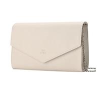 GM LIKKIE Clutch Purse for Women, Evening Envelope Clutch Bag, Crossbody Foldover PU Leather Shoulder Handbag, Cream