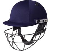 GM | Maestro Cricket Helmet | BSI Approved Batting Fielding Head Protection - Junior Size Ball Only | ABS Polymer Shell & Sleek Lightweight Steel Grille | Navy | Junior 530-550 mm