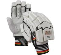 GM | Rival Cricket Batting Gloves | Calf Leather Palm | Double-Sided Sweatband | Sl ack of Hand Shape | Sizes Large Adult to Small Junior | 1 Pair | Gunn & Moore