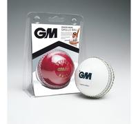 Gunn & Moore GM | Ben Stokes BS55 Cricket Skills Ball | Bounce Similar to Leather Ball | Tough PVC Outer | Durable Stitched Seam | Red & White | Quantity 1