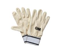 Gunn & Moore GM Men Full Chamois Leather Inner Gloves - Blue, Mens
