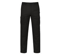 GM WORKWEAR Men's Durable Work Cargo Trousers with Multi Pockets - Heavy Duty Combat Pants for Construction, Trade & Outdoor Jobs