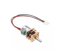 GM12-10 Precision Full Metal Gearbox Gear Stepper Stepping electronic starter 2-phase 4-wire Reduction Ratio 20:1/50:1/100:1/150:1/298:1 IDGTTLDF((E) Ratio 298)
