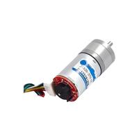 GM25-370 DC Speed Motor High Power Speed Regulating Motor 12v 24v With Encoder Speed Measurement Code Disk 1Pcs(26 RPM,12V)
