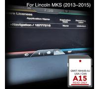GM5T-19H449-AJ for Lincoln MKS from 2013 to 2015 Cover USA CAN Mex Navigation SD Map 32GB Memory Card