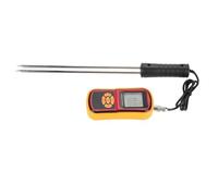 GM640 Multifunctional Temperature Moisture Meter Sawdust Grain Humidity Tester LCD Backlight Digital