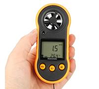 GM818 LCD Digital Anemometer 0-30 m/s Handheld Air Volume Measuring Meter Portable Wind Speed Meter Outdoor Weather Data Collection Environmental Measuring Instruments