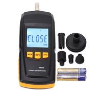 GM8906 Contact Tachometer Digital Rotation Linear Speed Meter Handheld Revolution Gauge for Motor and Fan Precise Measurement 0.5 19999rpm ABS Material with 1200mAh Battery for