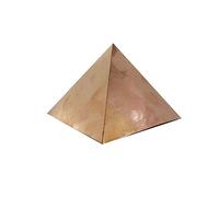 GMAcu Copper Pyramid - Top Plain 4.5" Vastu Pyramid Yantra for Home and Office for Positive Energy