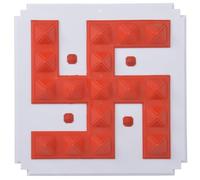GMAcu Shubham Swastik Yantra for Fortune and Wellness - King Size (9" x 9")