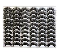 GMAGICTOBO False Eyelashes 30 Pairs Pack Mink Lashes Long Dramatic 6 Styles 5D Fluffy Thick Fake Eyelashes Soft Wispy Makeup Eye Lashes