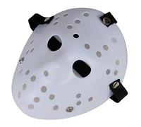 Gmasking Horror Halloween Costume Hockey Mask Party Cosplay Props (White)