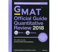GMAT Official Guide 2018 Quantitative Review: Book + Online