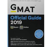 GMAT Official Guide 2019: Book + Online