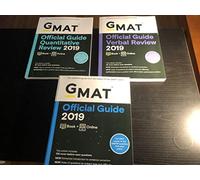 GMAT Official Guide 2019 Bundle: Books + Online
