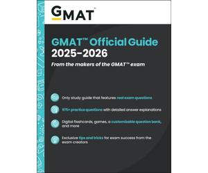 GMAT OFFICIAL GUIDE 2025-2026 BOOK/ONLIN by GMAC Paperback Self Help Business