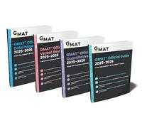 GMAT Official Guide 2025-2026 Bundle: Books + Online Question Bank