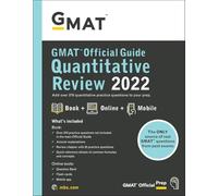 GMAT Official Guide Quantitative Review 2022 – Book + Online Question Bank