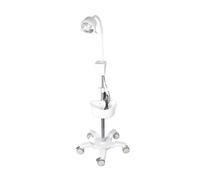 GMBAYUE 25W LED Surgical Examination Lamp, Medical Shadowless Light, Floor Stand Type Medical Exam Lamp, Adjustable Light Source Angle and Stepless Dimming, Clear Halo-Free